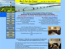 Tablet Screenshot of inselfehmarn.info